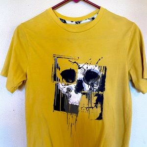 SHAUN WHITE mustard greenish youth 12/14 ss tee